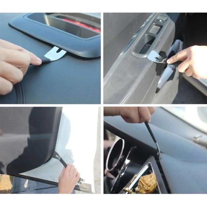 1PC New Car Interior Clip Panel Trim Installation Removal Tool Stainless Steel Pry Plate Conversion Installation Tool