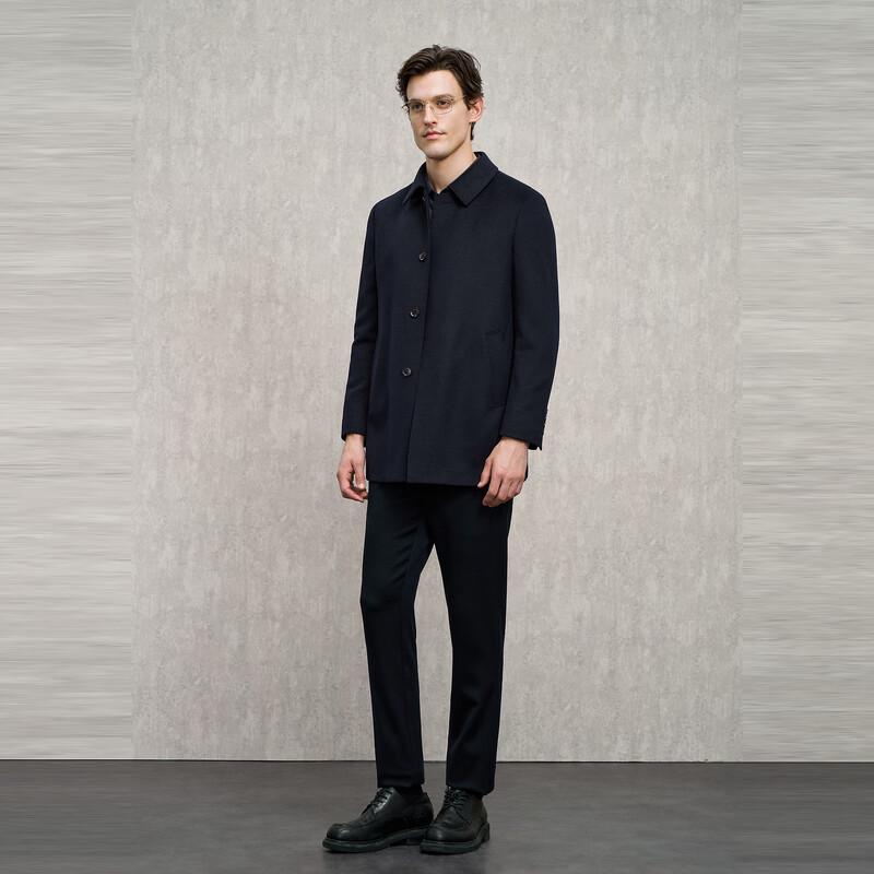 Эрдош (ЭМЗ) Мужское пальто оверсайз из кашемировой смеси с лацканами