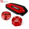 For Kawasaki Z650 Z 650 2017-  2022 Accessories Motorcycle Front Rear Brake Fluid Cover Engine Oil Filler Cap Protector