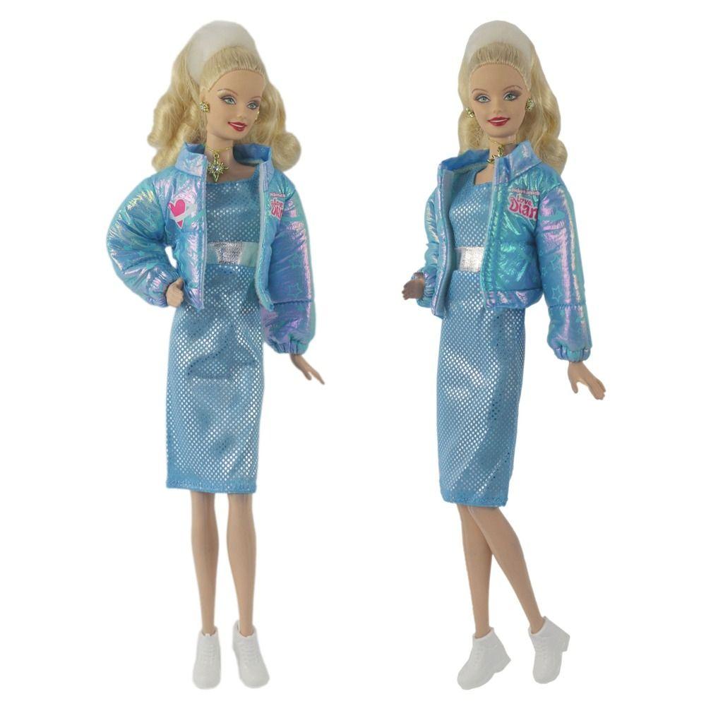 Модная повседневная одежда разных стилей, аксессуары для кукол, одежда для девочек своими руками для кукол BJD 1/6