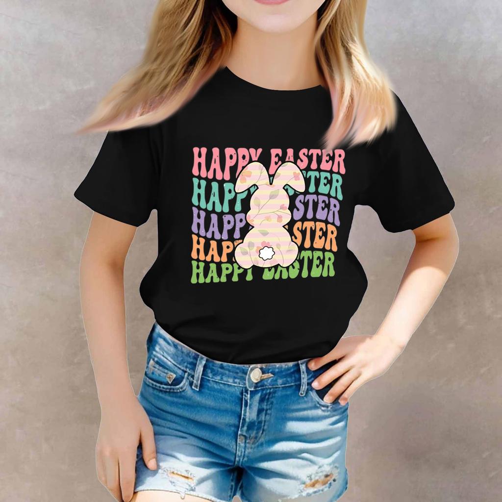 Футболки для малышей, девочек и мальчиков, детские футболки с короткими рукавами и принтом для мальчиков и девочек 1-12 лет