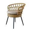 Outdoor Furniture Rattan Chair Three Piece Set Combined Leisure Balcony Rattan Chairs Outdoor Garden Small Table Outdoor Chair