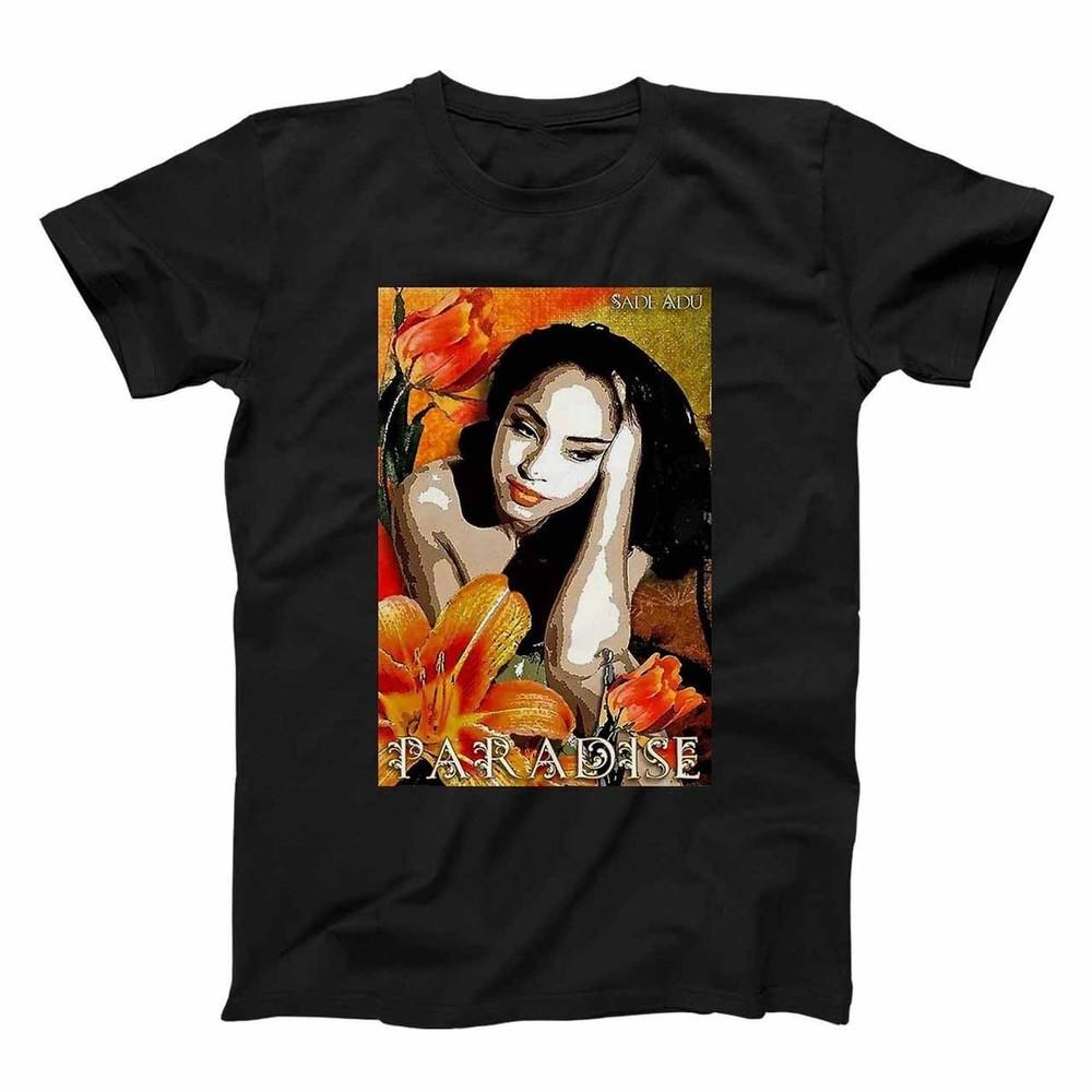 Sade Adu Painting Paradise Fresh Men T Shirt All Size S4XL Cotton Unisex T-Shirt