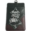 Moomin Snufkin Genuine Leather Pass Case Green