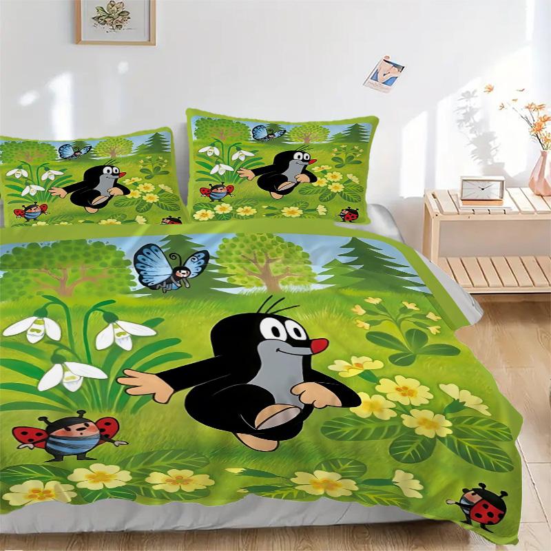Springtime Adventures Nature Print 3Pcs Bedding Setduvet Cover With 2 Bedropillowcase Home Birthday Gift