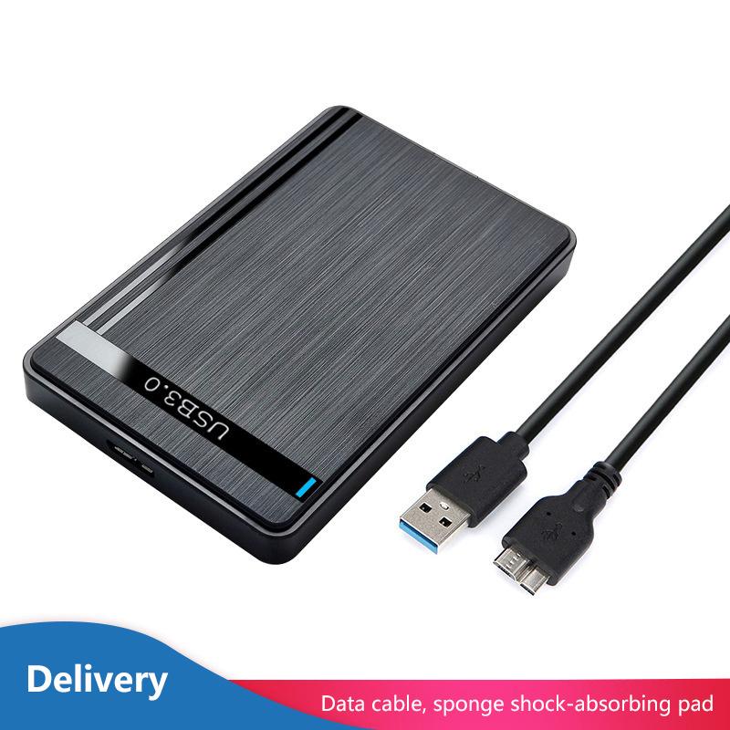2,5-дюймовый SSD HDD SATA Без драйверов Микро Тип-C USB 3.0 Внешний мобильный жесткий диск Корпус Устройство хранения Эффективный Офис Игра