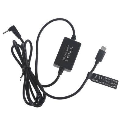 Кабель питания USB C 132 см, 9В/12В PD на 8,4 В, 3,0x1,1 мм, для светодиодной лампы велосипеда, света, камеры, муляжа батареи и многого другого