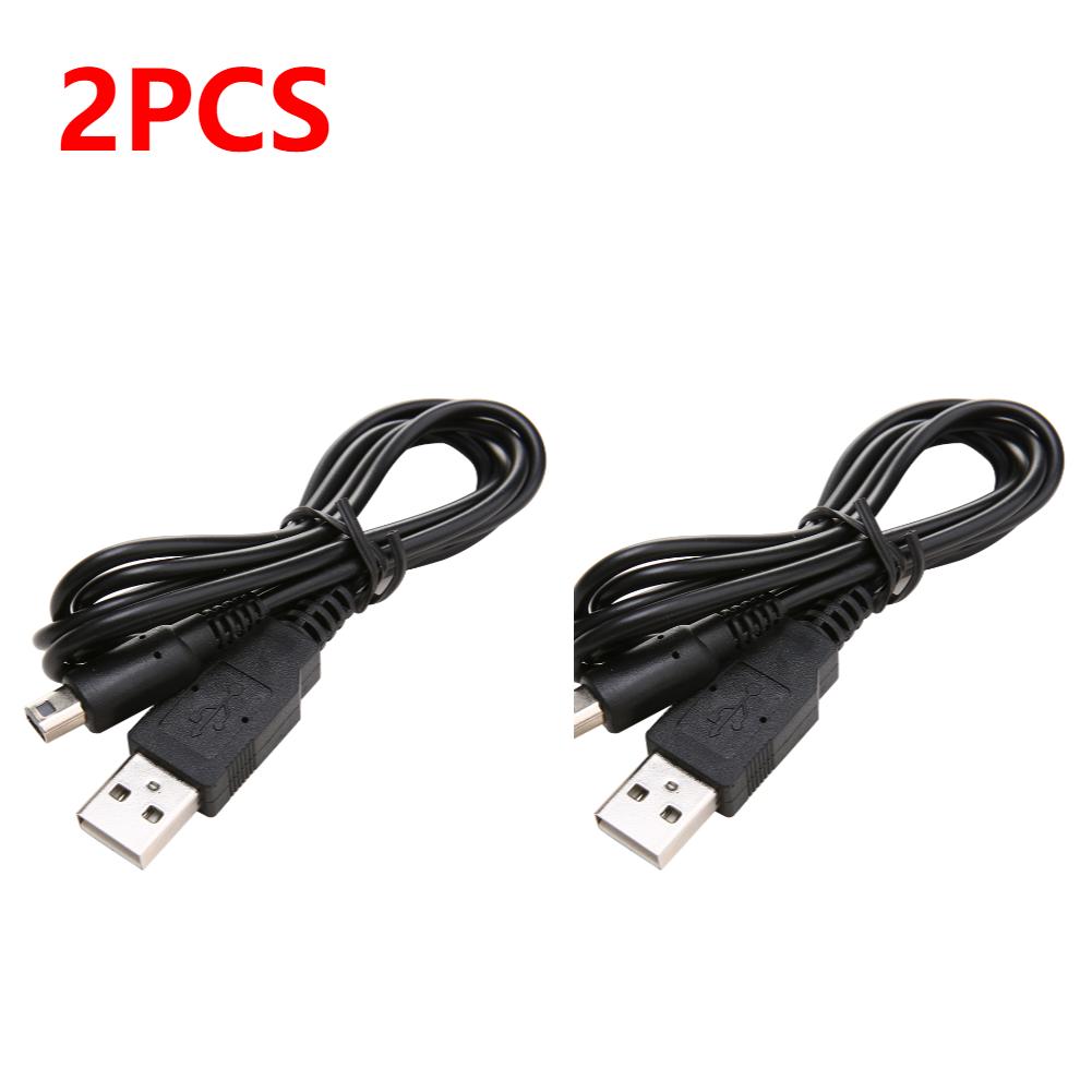 1-10 шт. 1 м USB-кабель для передачи данных, зарядки, питания для DSi NDSI 3DS 2DS XL/LL New 3DSXL/3DSLL 2dsxl 2dsll, игровой кабель питания
