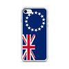 Coque Télephone Drapeau Îles Cook - iPhone 8 Plus