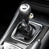 Для Mazda 3 Axela 2017-2018 настоящее углеродное волокно, наклейка для переключения передач, отделка, аксессуары для салона автомобиля, салон автомобиля