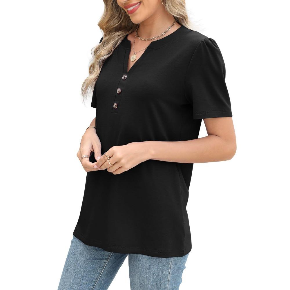 Женская летняя новая многоцветная универсальная футболка с коротким рукавом и витой пряжкой