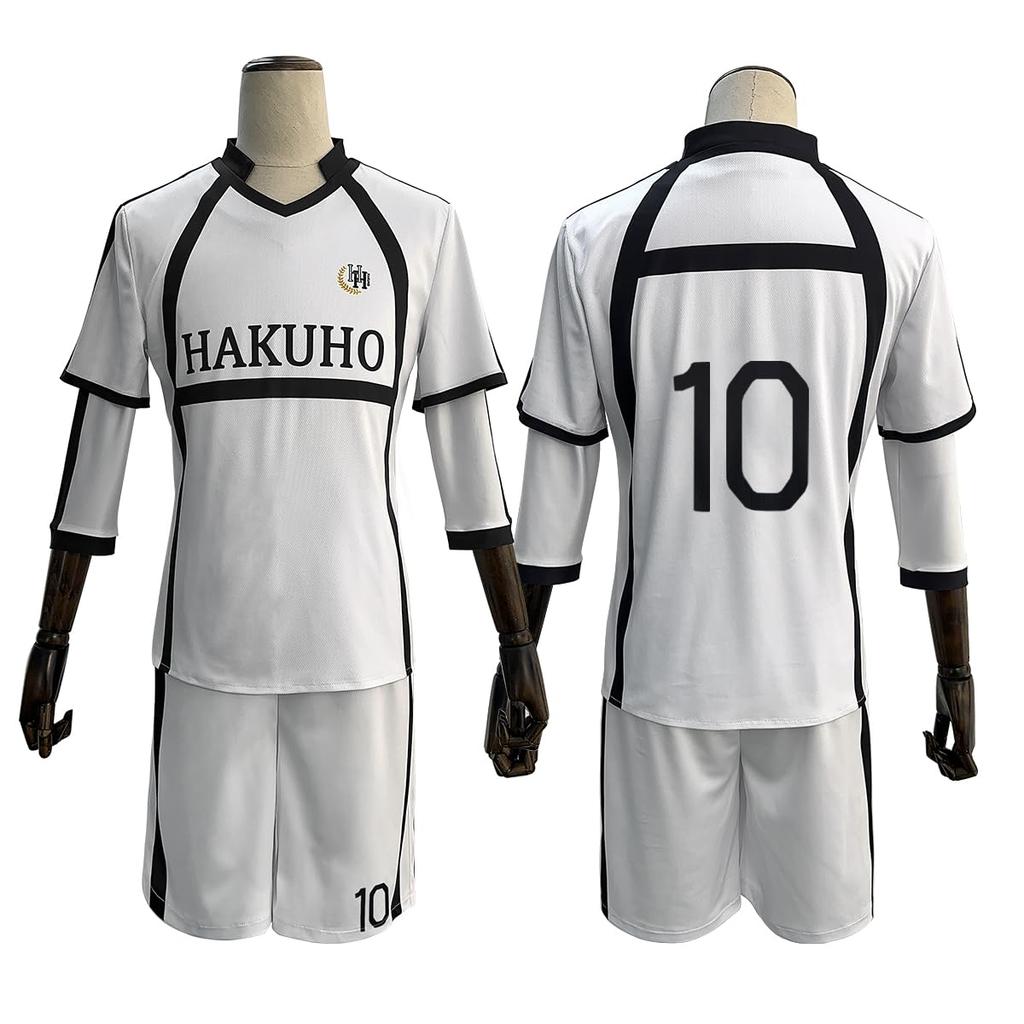 Blue Rock Hakuho High School Nagi Seishiro Mikage Reo JK Hakuho Uniform EPISODE NAGI Reo Mikage Cosplay Halloween Anime Holiday Unisex Reo [HOLOUN]