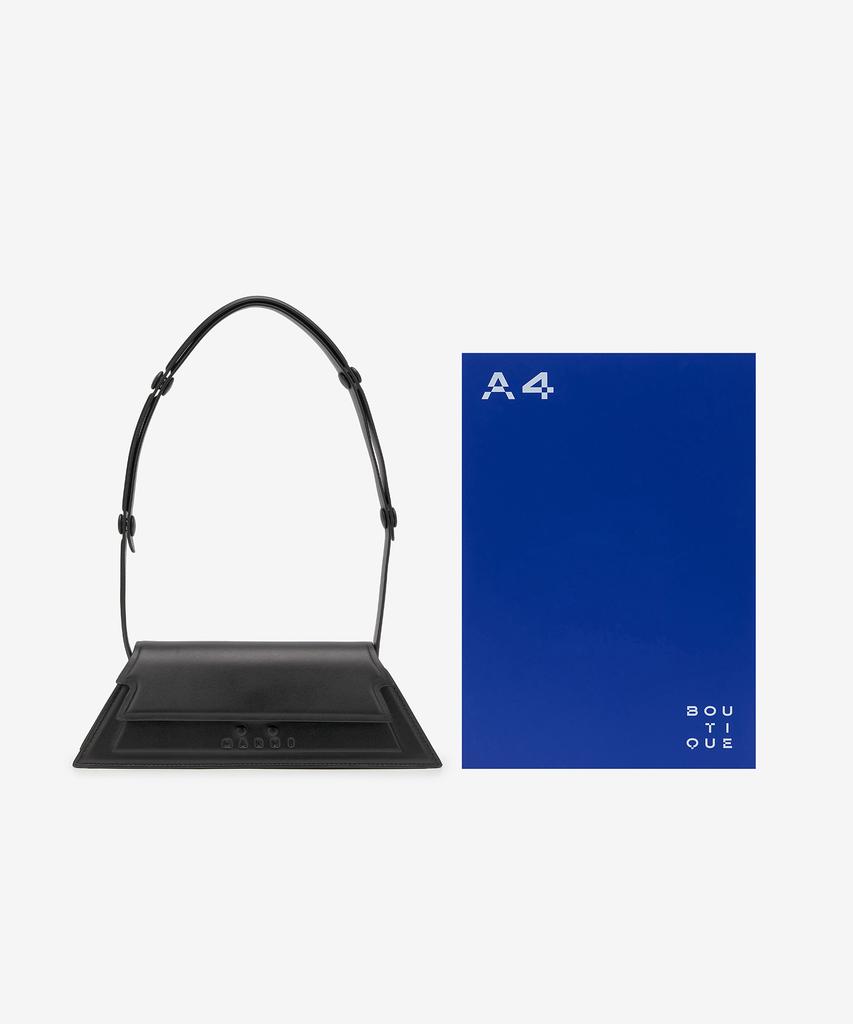 Marni Mini Leather Shoulder Bag - Black / Sbmp0184L0P529800N99