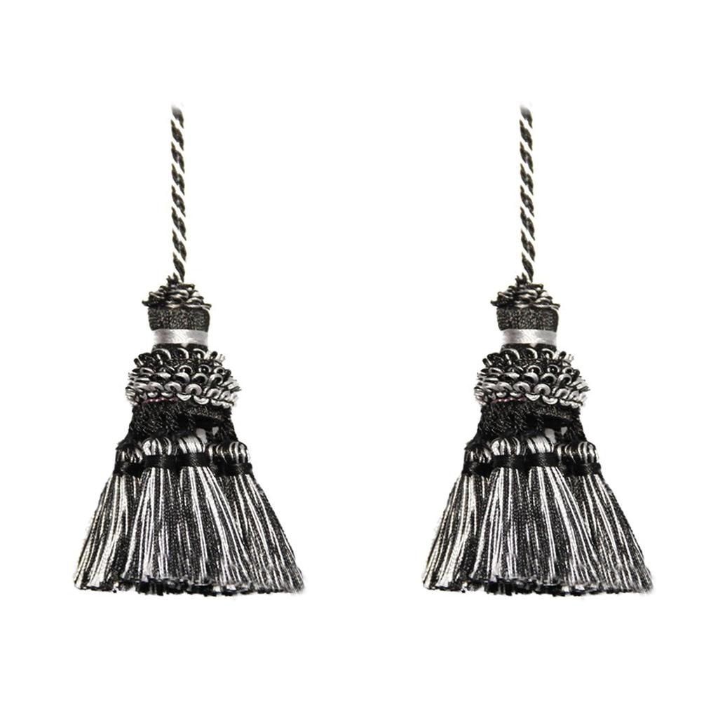 Этнические кисти ручной работы для штор, аксессуары для штор, подвеска, подхваты, 2 шт.