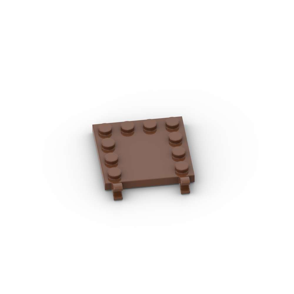Нетоксичный Moc 10 шт. 66252 Модифицированный 4x4 с шипами Строительные блоки Набор 2 Открытые O-клипсы Кирпичные частицы Головоломка Образовательная игрушка Подарки для детей