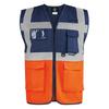 Korntex Unisex Adult Executive Berlin Multi-Functional Hi-Vis Vest
