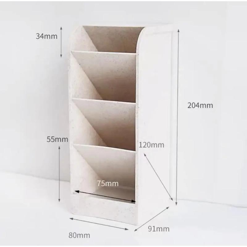 Настольный держатель для ручек, ящик для хранения карандашей и макияжа Kawaii, большой вместительный настольный органайзер, чехол-подставка, школьные и офисные канцелярские принадлежности