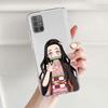 Прозрачный чехол для Samsung Galaxy A52 A12 A51 A32 A21s A71 A32 A22 50 A70 A31 A72 5G чехол для телефона аниме Demon Slayer