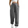 Women Sweatpants High Waisted Loose Fit Sport Pants with Pockets Crossover Joggers Athletic Pants Comfy