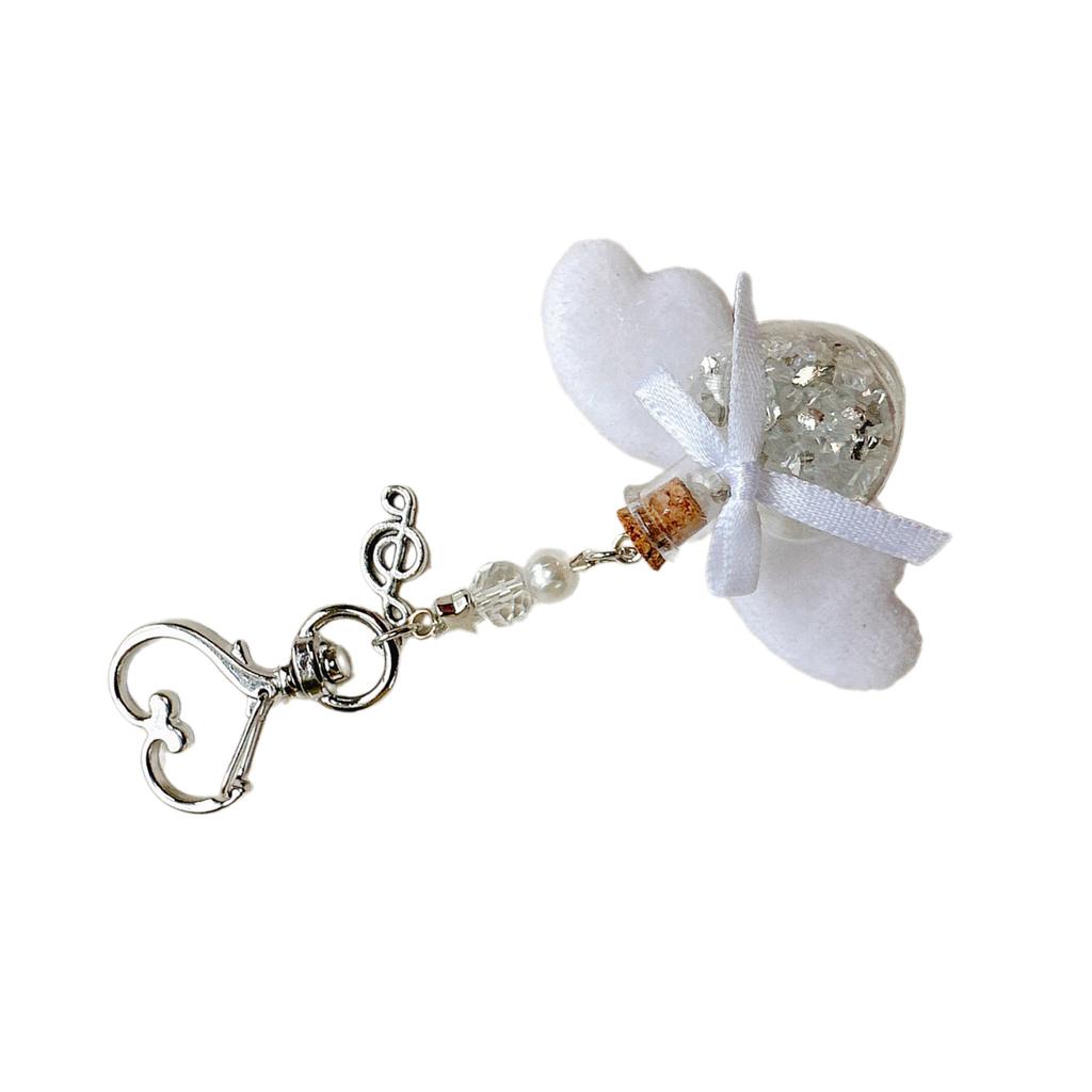 Heart Phone Lanyard Stylish Phone Charm Bowknot Phone Embellishment Bag Pendant Perfect Gift for Fashion Enthusiasts