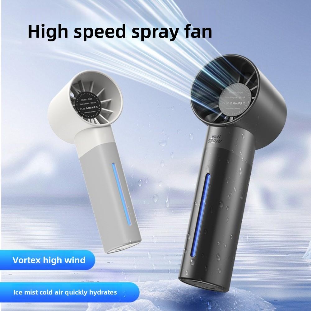 Water Replenishing Mini Fan Turbine Spray Air Cooler New Pocket Fan Outdoor Camping