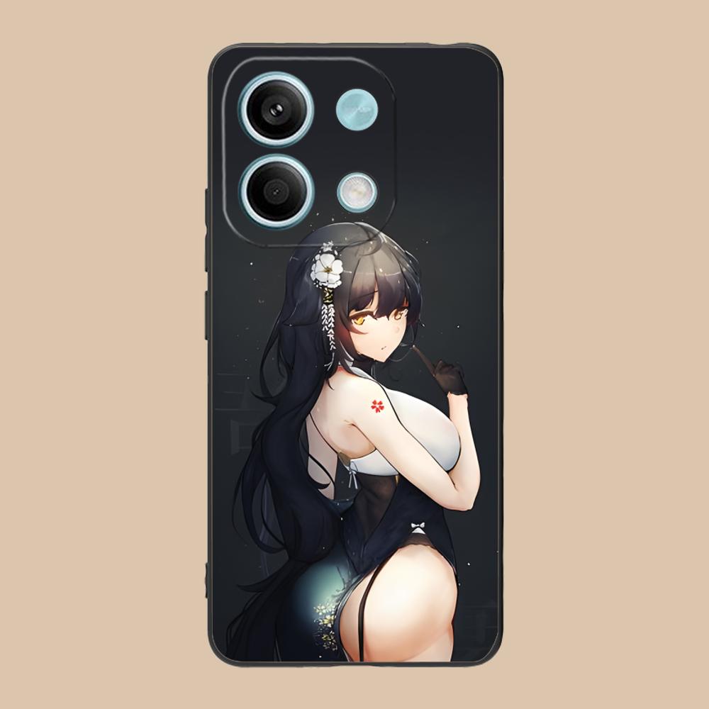 Чехол для мобильного телефона Azur Lane Azuma для POCO F6 F5 F4 F3 F2 Pro GT C40 Цветная печать Защитный Смартфон Красивые Мобильные телефоны