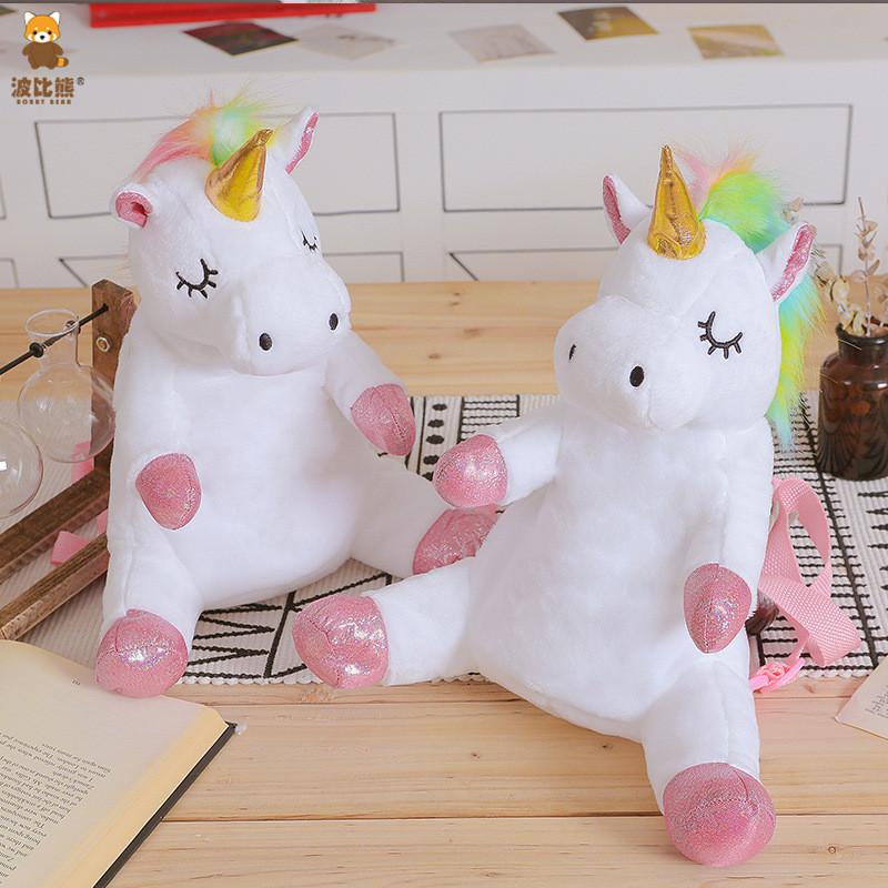 Soft Unicorn Backpack With Kidsfriendly Features And Carrying Ease For Kindergarten And Playdate Settings