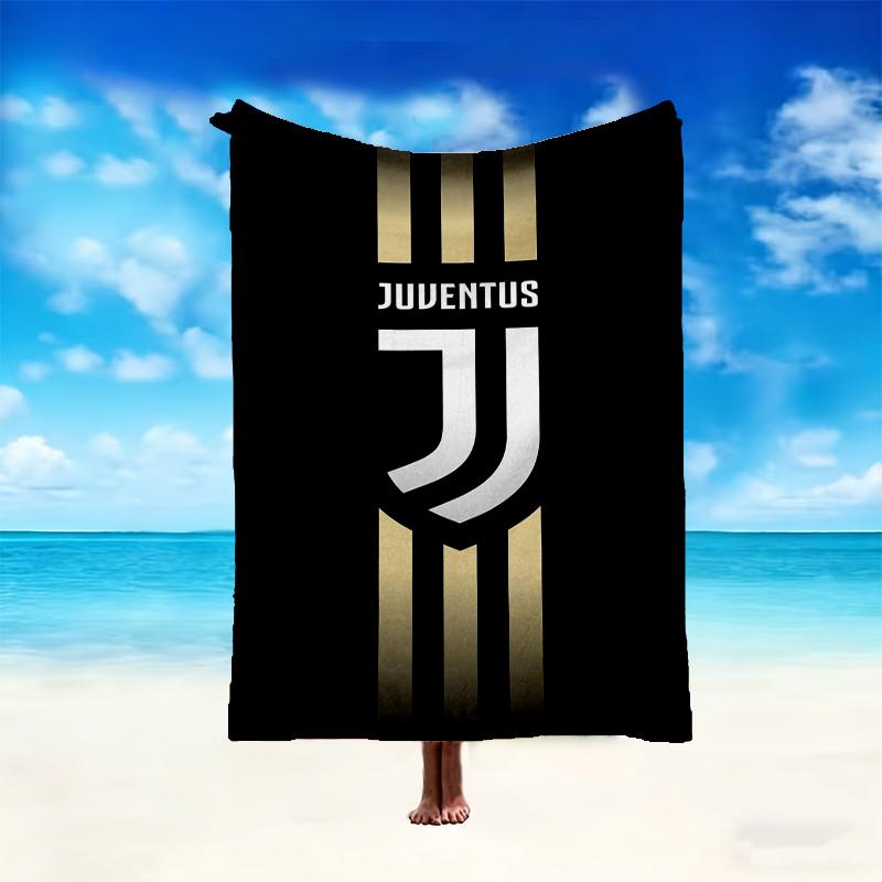 [1pc Juventus Football Club Blanket] All-Season Blanket - Cozy Blanket for Sofa Couch Home Decoration, Digital Printed Nap Blanket