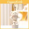 Cuter Bear Plush Doll With Super Soft Short Pile For Dolls And Pendant Bag