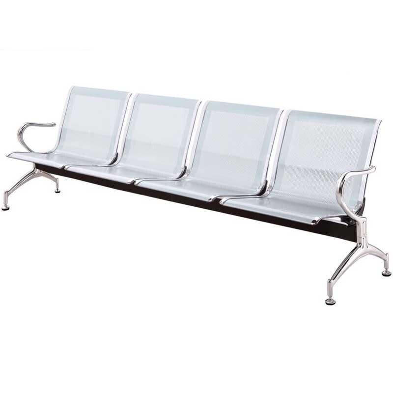 Fudu Huachuang Stainless Steel 3-Seater Public Waiting Chair