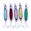 5PCS Metal Spinner Spoon Trout Fishing Lure Hard Bait Sequins Artificial Bait Spinner Fishing Lure