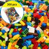 300/500/1000 Наборов Строительных Блоков для Творчества DIY Набор Городские Классические Блоки Собранные Подарок на День Рождения Детские Образовательные Игрушки