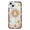 Милый Мультяшный Чехол для Телефона с Лицом Солнца и Луны для IPhone 15 Pro Max 11 12 7 8 14 Plus SE2020 X XR MAX XS 13 Mini Мягкая Прозрачная Крышка Fundas