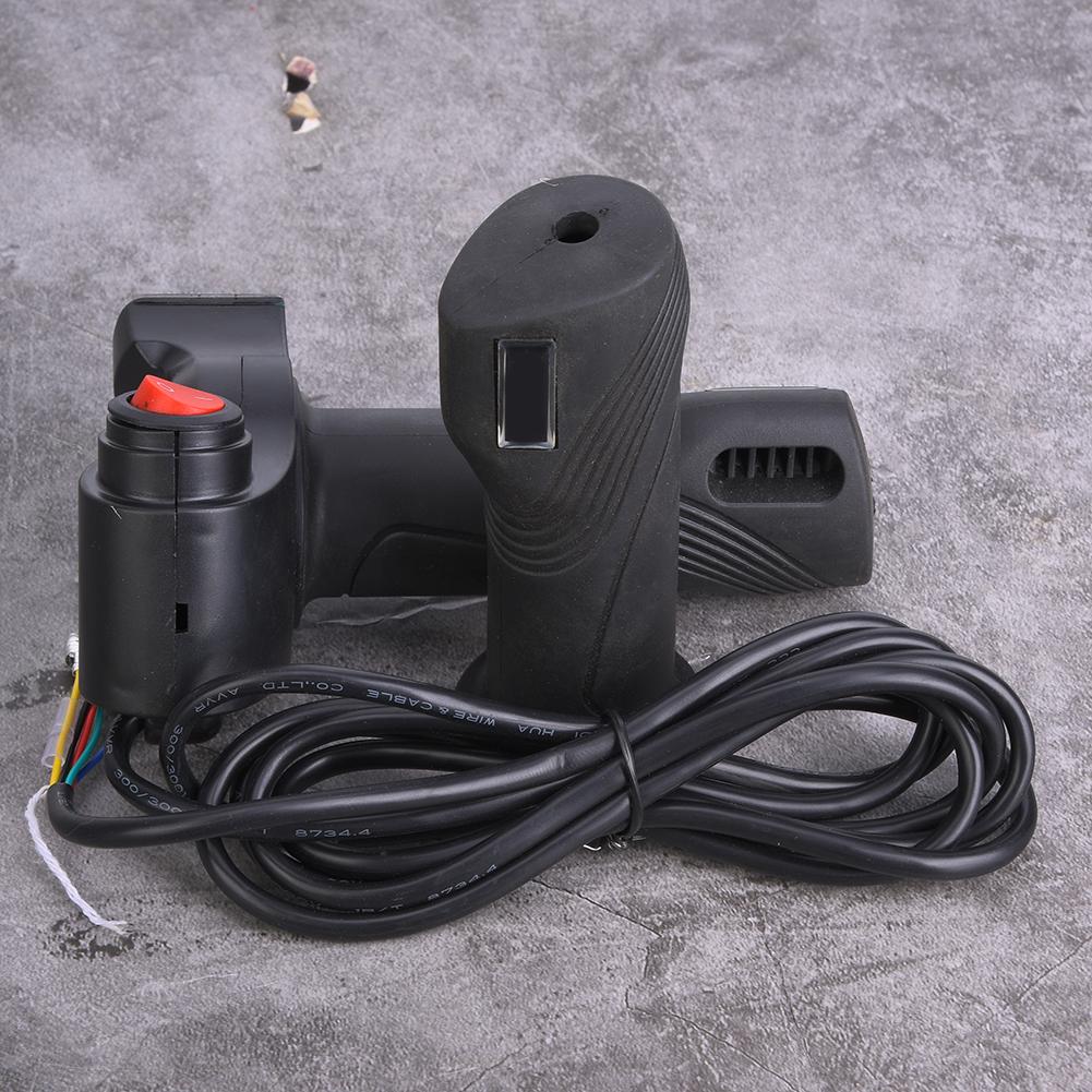 1 пара E Bike Thumb Throttle LCD Display Digital Battery Voltage Power Switch для электромобиля