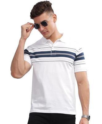Мужская футболка-поло стандартного кроя| Футболка-поло с принтом | Хлопковая футболка-поло