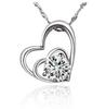 925 Sterling Silver Pendant Necklace For Women Heart Necklace Silver 925 Jewelry Women Necklace 925