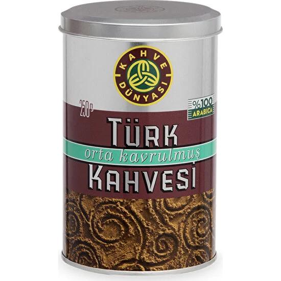 Kahve Dünyası Medium Roasted Turkish Coffee 250gr