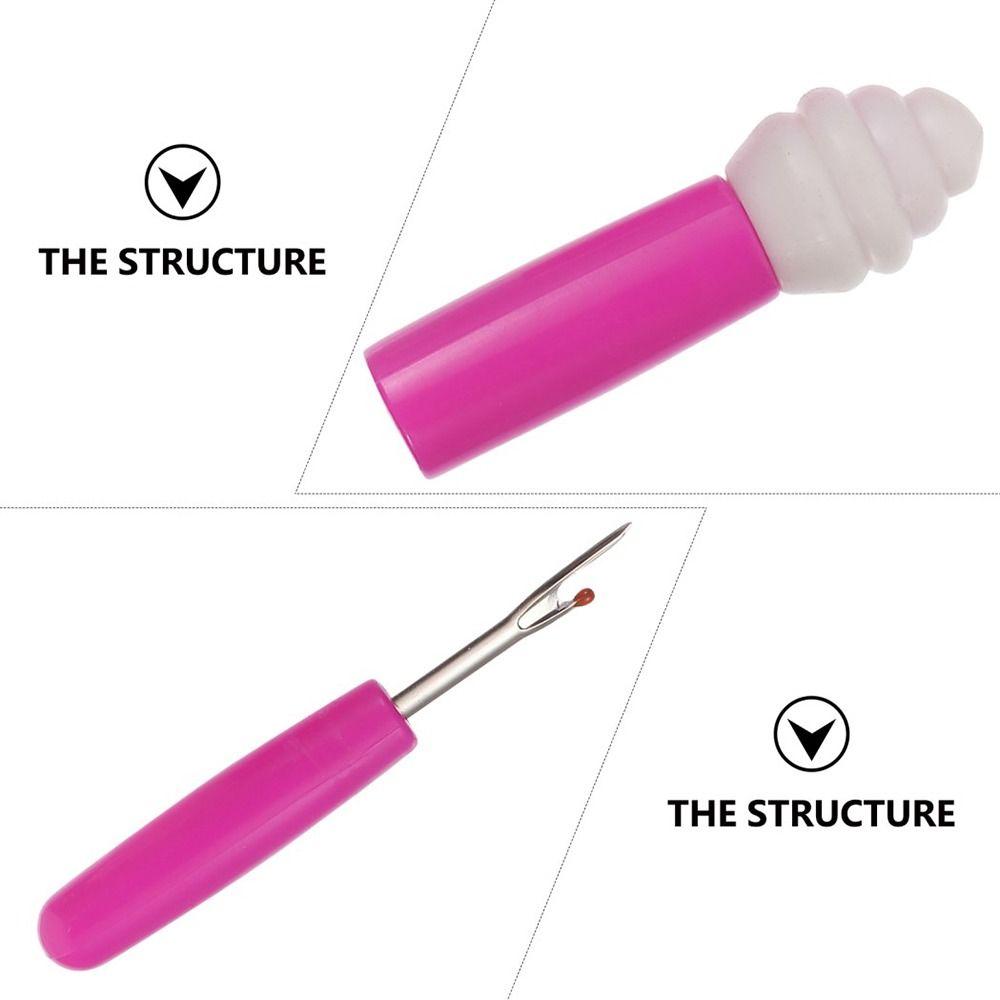 Needlework Stitch Remover Plastic Handle Cross Seam Ripper Handy-Stitch Seam Ripper  Cross-Stitch