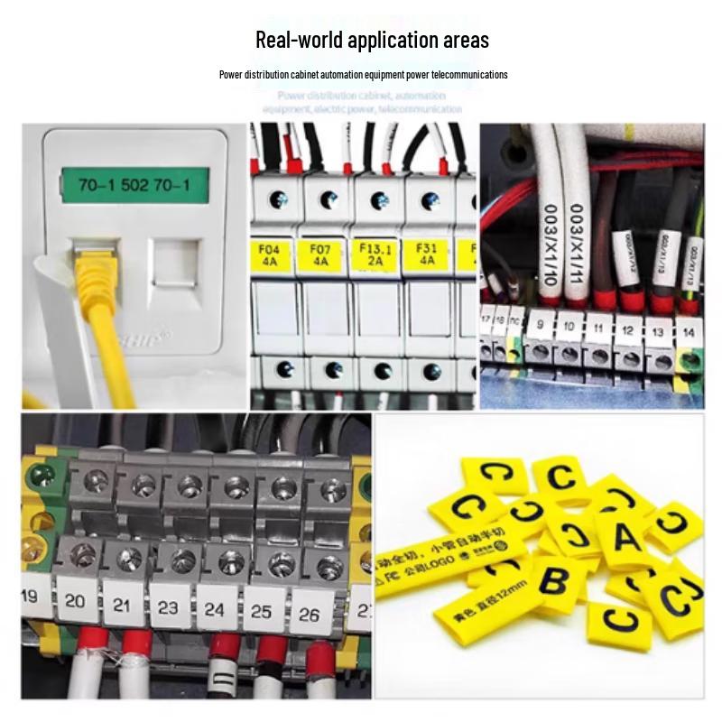AVADEN SIONRUIDE TR80B Black Original Ribbon for T800/T900 Wire Markers