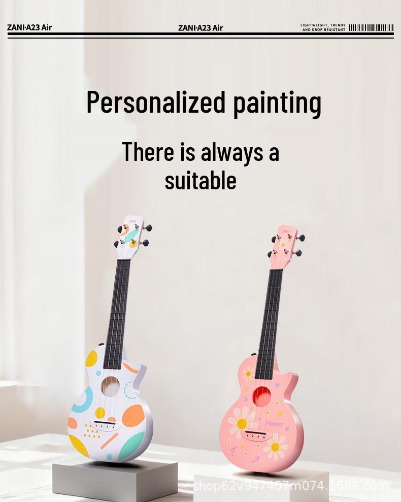 23-дюймовая укулеле для начинающих - Портативный музыкальный инструмент и подарок на день рождения