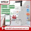 Умный автоматический выключатель Wi-Fi с защитой от перенапряжения/пониженного напряжения и таймером