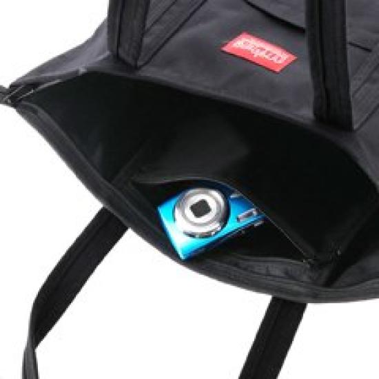 Genuine Tote Bag Tompkins Tote Bag Black [Manhattan Portage] [Official] (M)