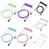 USB Port a Mechanical Keyboard Type C USB Cable Mechanical Keyboard Coiling Cord  Desktop Computer