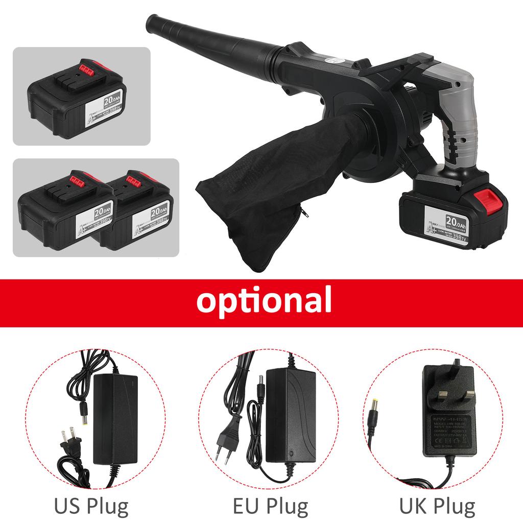 21V Lightweight Battery Powered Leaf Blowers for Patio, Yard, Sidewalk,Small Leaf Blower,2-In-1