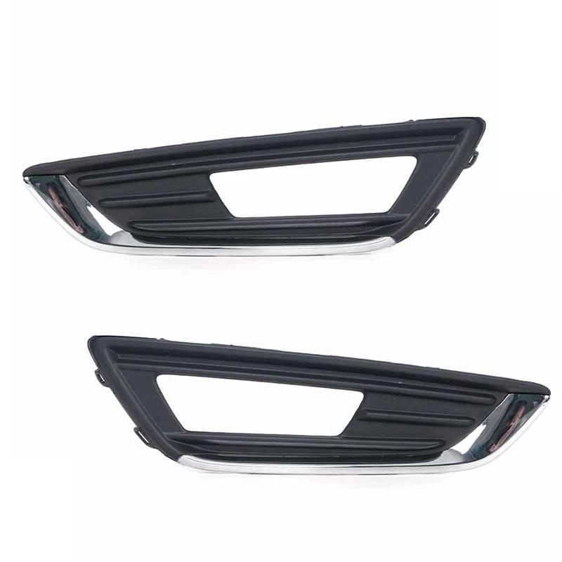 Foglight Foglamp For Ford Focus MK3 2015 2016 2017 2018 Front Bumper Fog Light DRL Daytime Driving Lamp Cover Frame Hood Grille