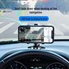 Универсальный автомобильный держатель для телефона с присоской и креплением в вентиляционное отверстие для навигации на приборной панели