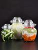 2.5KG Korea Glass Container Kimchi Jar Kitchen Thickened Pickled Cans Household Pickled Jar Pickles Cylinder Sealed Cans