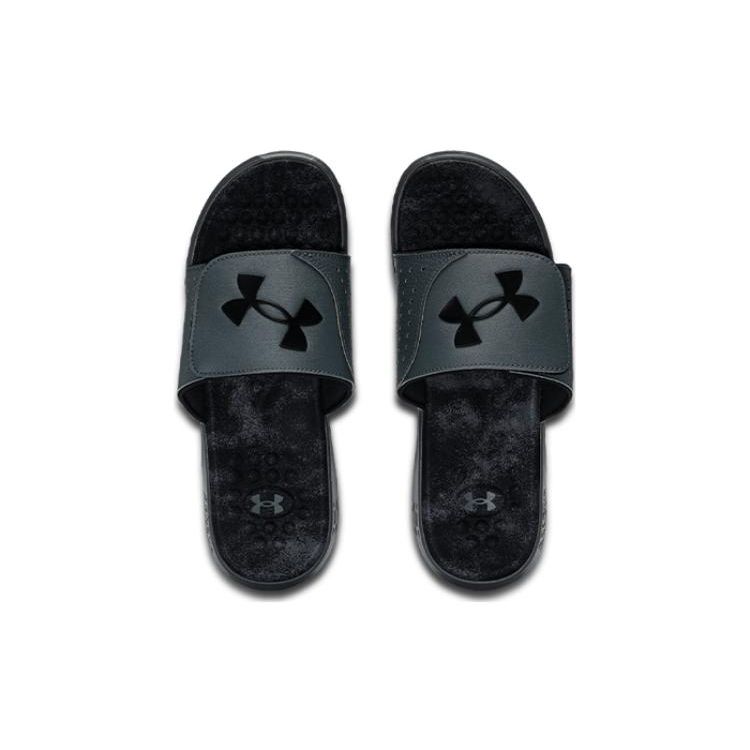 Under Armour Мужские кроссовки Ignite 7 Graphic Strap Slide Pitch Grey Black 3026025-100