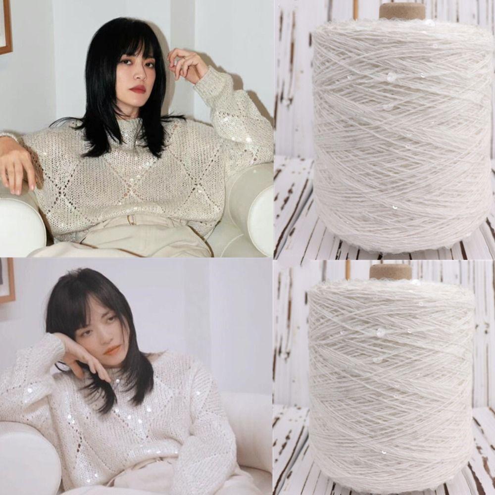 Garment Accessories DIY Craft Knitting Wool Thread Knitting Yarn Sequin Yarn Garment Accessories