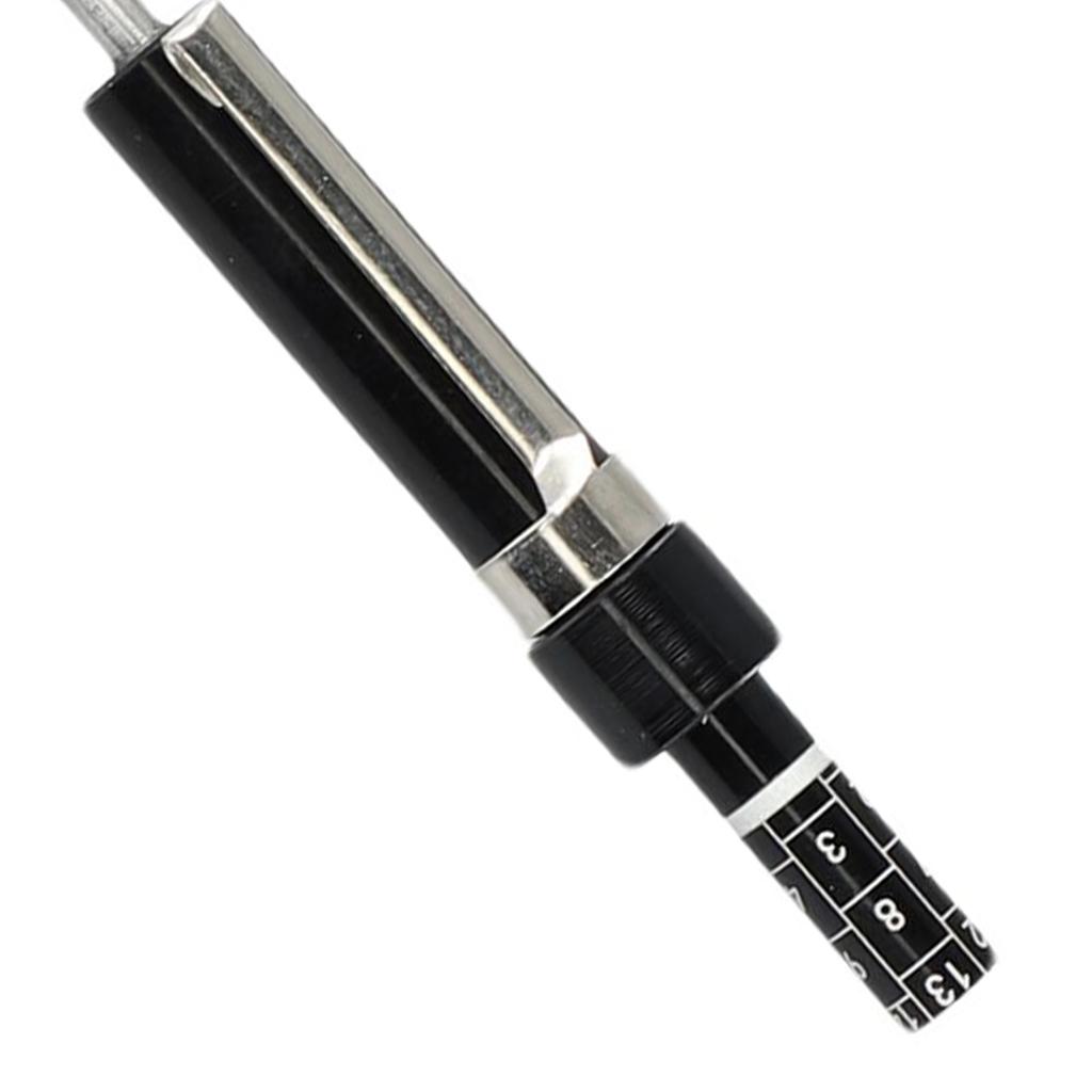 Прочный для измерения толщины тормозных колодок без снятия колеса. Безопасность вождения. Необходимый инструмент для технического обслуживания автомобиля.